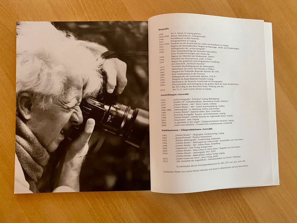 Fotobuch Günther Rössler Die Genialität des Augenblicks in Trebsen