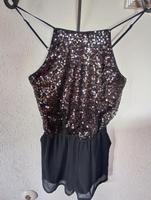 Eleganter schwarzer Jumpsuit kurz Bayern - Selb Vorschau