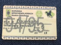 Alte Dauerkarte Borussia Mönchengladbach Saison 94/95 Nordrhein-Westfalen - Mönchengladbach Vorschau