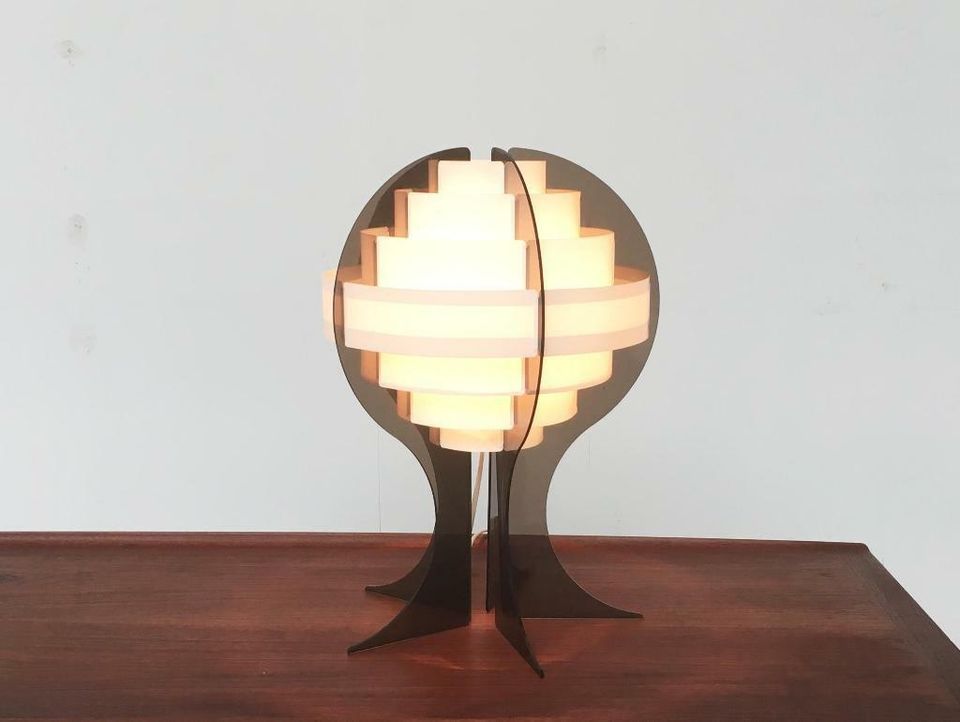 Space Age Brylle Jacobsen Table Lamp Tischleuchte Mid Century 60s in Hamburg