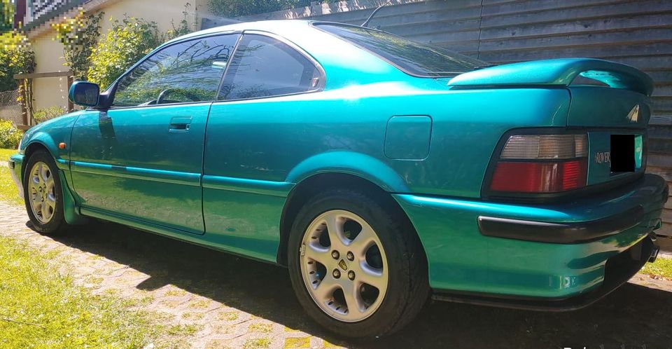 Rover 220 Turbo Coupe, Rarität in Vogelsdorf