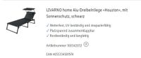 LIVARNO home Alu-Dreibeinliege, Lidl, mit Polster nur Abholung Hamburg-Mitte - Hamburg Rothenburgsort Vorschau