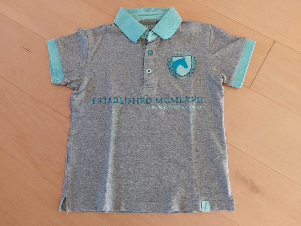 Mädchen Reitshirt / Poloshirt von Steeds Gr. 152 eher 134/140 in Ober-Ramstadt