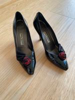 VINTAGE 90er Designer Lack High-Heels Pumps Linea Wallys 38,5 München - Bogenhausen Vorschau