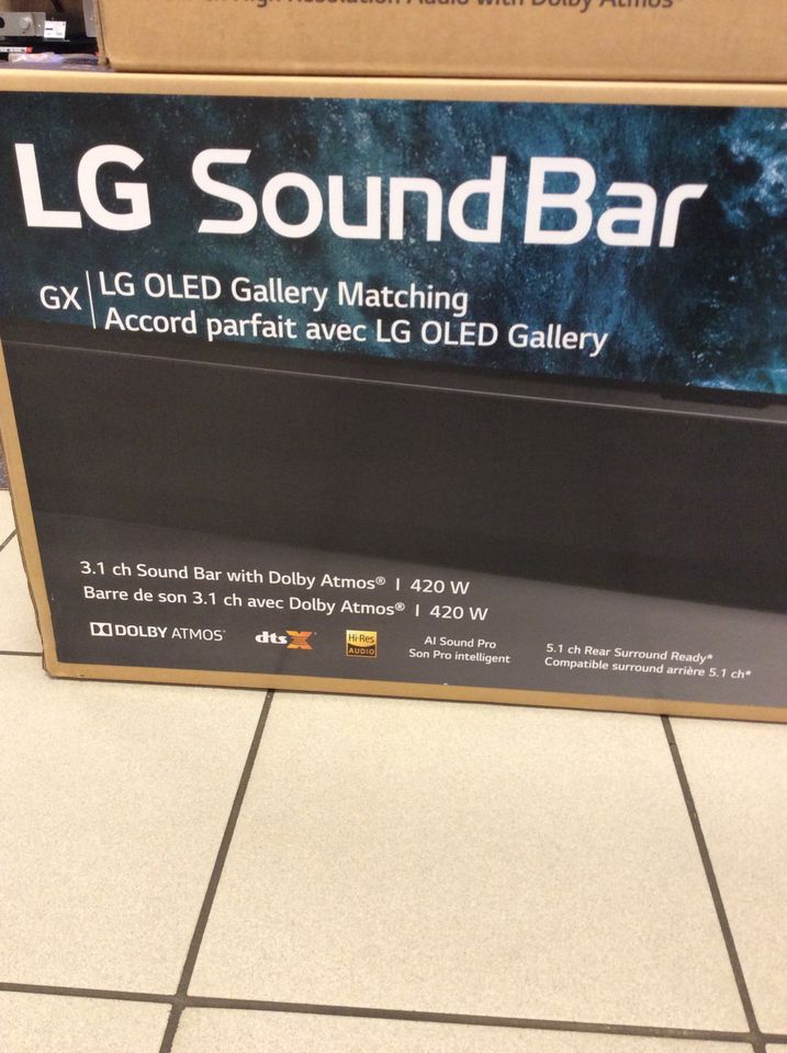 LG GX Soundbar Neu inkl 2 Jahre Garantie in Wismar