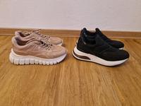 sneaker gr 39 schuhe glitzer neu hell, schwarz neuwertig Bayern - Grafenau Vorschau