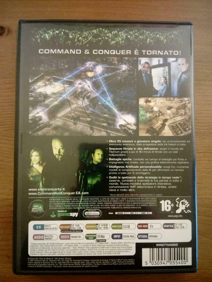 Command & Conquer 3 Tiberium Wars - PC Spiel auf Italiensch in Wienburg