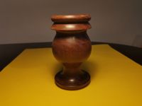 Vintage Vase aus Handgedrehtem Holz - Zweifarbig - Mitte des Jahr Hessen - Kassel Vorschau