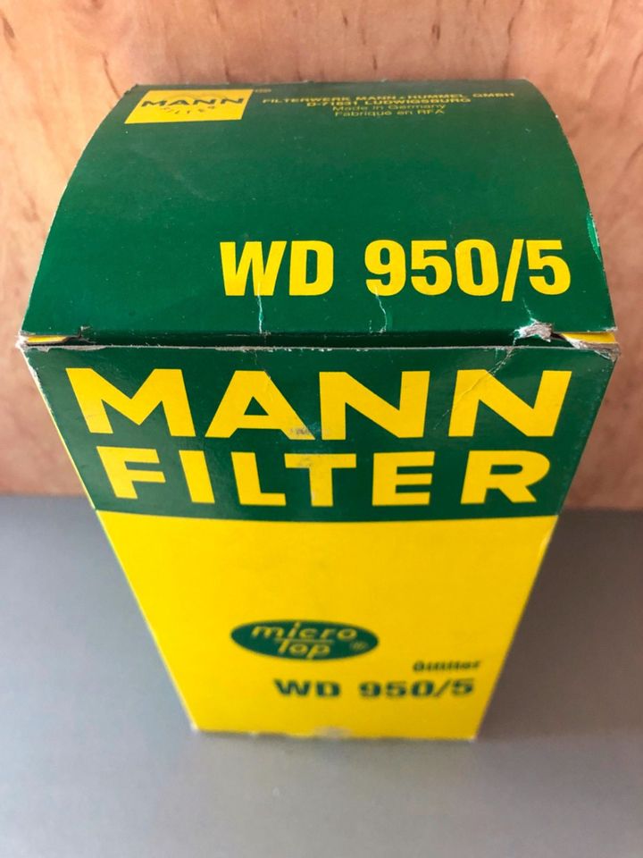 NEU Mann Filter WD950/5 in OVP in Schöllnach