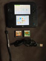 Nintendo 2DS schwarz/blau - 2Spiele Bayern - Memmingen Vorschau