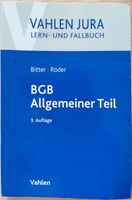 Bitter, Röder BGB Allgemeiner Teil - 3. Auflage - VAHLEN Hessen - Groß-Rohrheim Vorschau