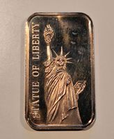 Statue of Liberty Madison Mint 1 oz 999 Silber Silver Bar 1978 Nordrhein-Westfalen - Weeze Vorschau