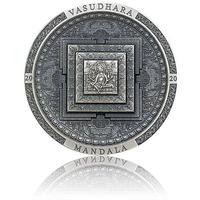 VASUDHARA MANDALA Archeology Symbolism 3 Oz Silver Coin Brandenburg - Cottbus Vorschau