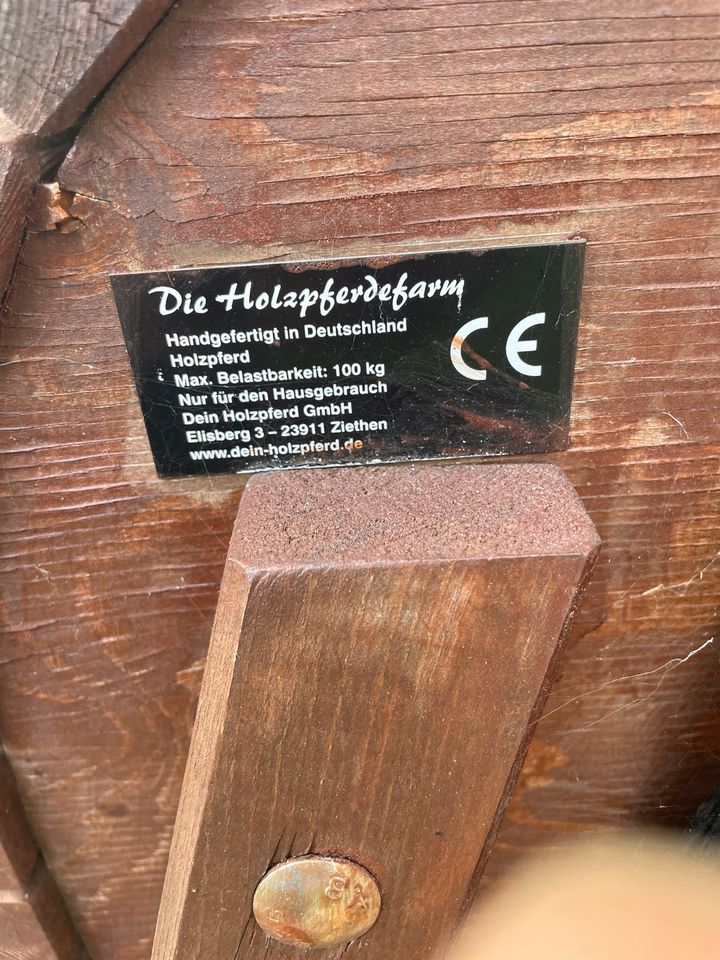 Holz Pferd in Lübeck