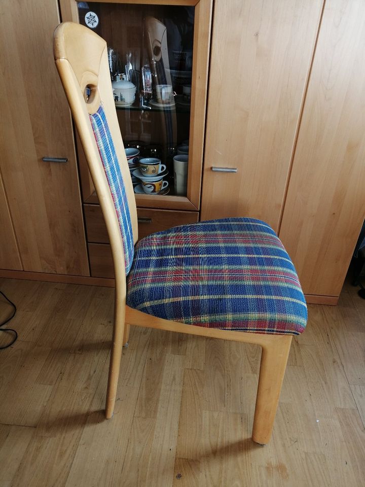 Stuhl, Stühle, Esszimmerstuhl, Esszimmerstühle, Erle, gebraucht, in München