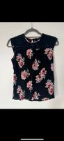 Schöne Bluse mit Spitze Only 34 schwarz mit rosa Blumen Hessen - Bad Schwalbach Vorschau