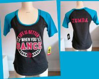 Zumba Wear Sport Shirt Gr S Baseball Tee Grau Blau NEU Nordrhein-Westfalen - Blomberg Vorschau