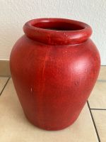 Vase - Deko - rot Baden-Württemberg - Breisach am Rhein   Vorschau