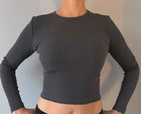 Langarmshirt Shirt von Bershka in der Größe S in grau Leipzig - Möckern Vorschau