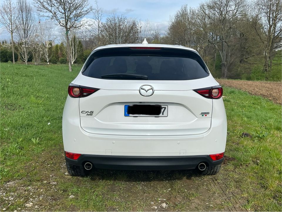 ✔️Mazda CX-5 2.5 AWD TÜV NEU Vollausstattung weiß Leder in Stuttgart