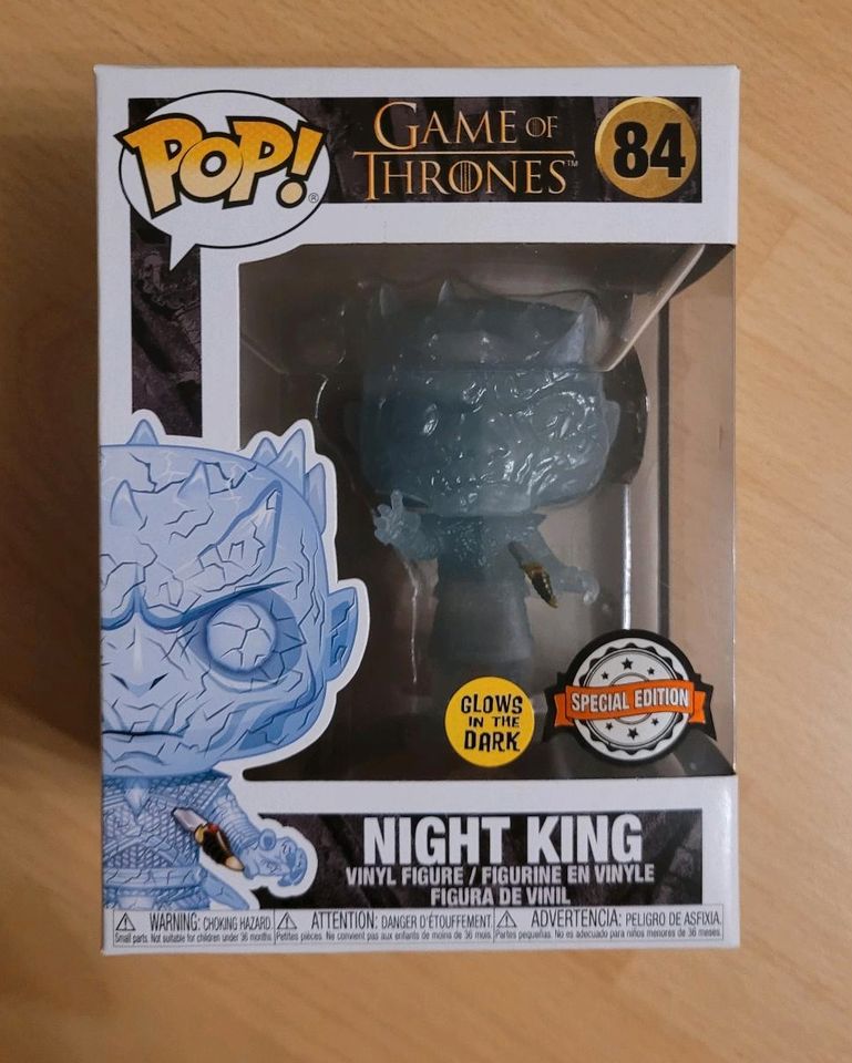 Funko POP Game of Thrones Nachtkönig 84 Glow Special Edition in Lampertheim