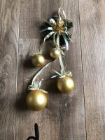 Tür Deko Weihnachtsdeko Gold Hängerchen shabby Weihnachtskugeln Dithmarschen - Brunsbuettel Vorschau