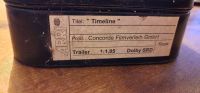Kino Trailer 35mm Zelluloid Film Timeline Concorde Filmverleih Sachsen - Chemnitz Vorschau