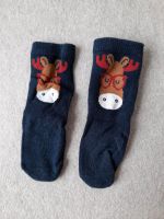 Kindersocken Elch Rentier Dunkelblau Stuttgart - Stuttgart-Mitte Vorschau