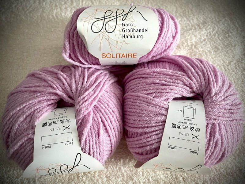 ggh Wolle SOLITAIRE, Farbe 29 (rosa), 3 x 50g, Neuware!! in Brandenburg -  Guben | Basteln, Handarbeiten und Kunsthandwerk | eBay Kleinanzeigen ist  jetzt Kleinanzeigen