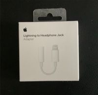 Original Apple Adapter Lightning 3,5mm Klinke Kopfhörer NEU OVP Baden-Württemberg - Schwäbisch Hall Vorschau