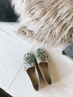 Espadrilles mit Pailletten Kunstwildleder Nordrhein-Westfalen - Lage Vorschau