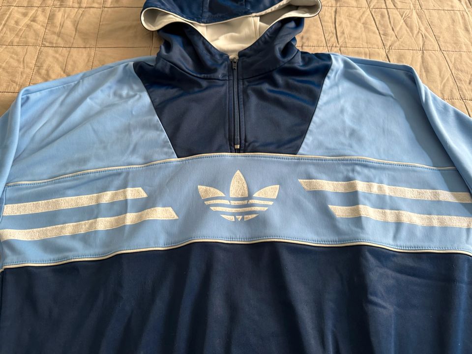 Adidas Vintage Hoodie Gr S / M Blau in München