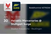Helvetic Mercenaries vs. Stuttgart Surge Baden-Württemberg - Reutlingen Vorschau