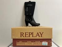 Replay - coole Damenstiefel, schwarz, Model: Logic Schleswig-Holstein - Norderstedt Vorschau