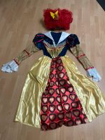 Karnevalskostüm Red Queen, 1 x getragen mit Perücke, Gr L Nordrhein-Westfalen - Neunkirchen-Seelscheid Vorschau