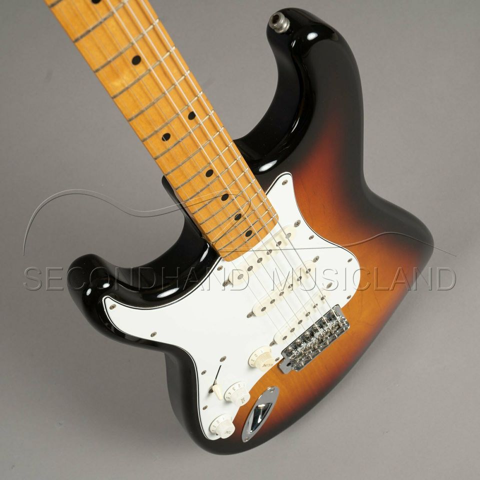 1995 Fender 67 Stratocaster Lefthand MN made in Japan, wie NEU! in Herne