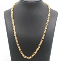 Kette 585 Gold 14 Karat Gelbgold Königskettenmuster Unisex 72 cm Innenstadt - Köln Altstadt Vorschau