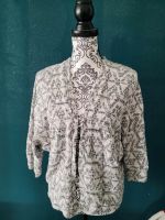 Strickjacke Bolero Cardigan Jacke Muster Azteken meliert Oversize Schleswig-Holstein - Satrup Vorschau