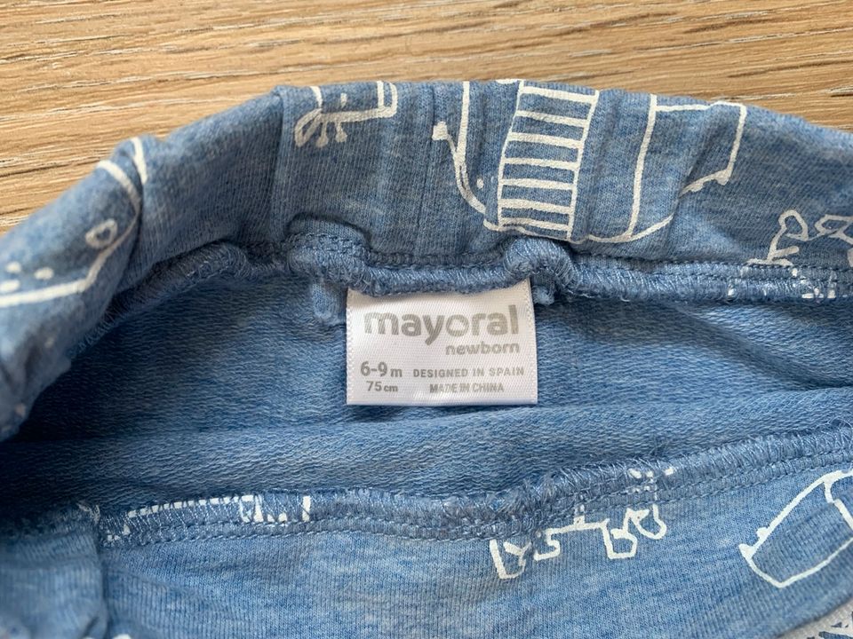 Mayoral Jungen Set - T-Shirt + kurze Hose (Gr. 74) in Moers