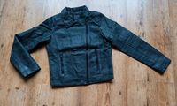 Kinder*Mädchen*Jacke*Leder Optik*Biker*anthrazit*grau*Gr.158*top* Hessen - Korbach Vorschau