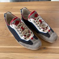 DSQUARED2 Schuhe Herrenschuhe 44 44,5 - blau grau rot - Leder Saarland - Neunkirchen Vorschau