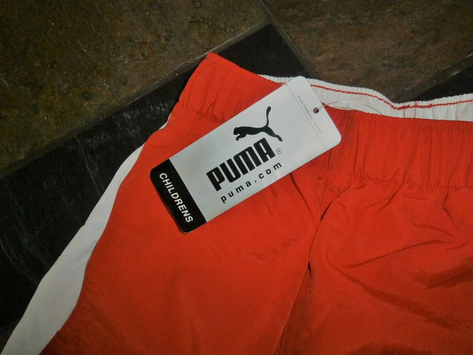 Puma Beach Shorts * Puma Sporthose für Mädels und Jungs Gr. 140 in Herzogenaurach