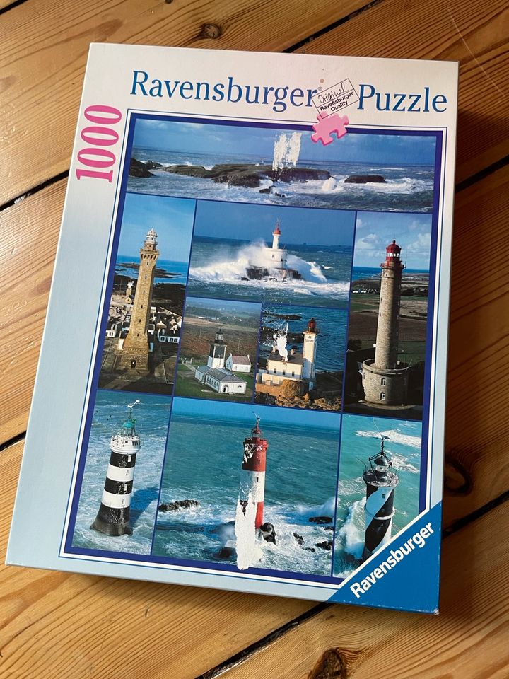 1000 Teile Ravensburger Puzzle Leuchtturm/ Meer in Berlin