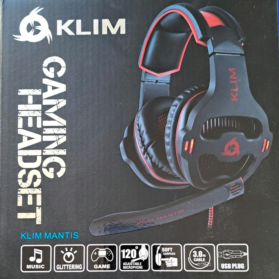 KLIM Mantis Gaming Headset in Esslingen