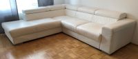 Polsterecke, Ecksofa Ottomane, echtes Leder, weiß, 2,65 x 2,30 cm Bielefeld - Bielefeld (Innenstadt) Vorschau