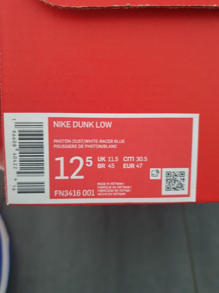 Verkaufe Nike Dunk Low in Elmshorn