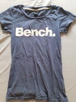 Blaues Bench Shirt, Gr. XS, mit weißem Aufdruck Brandenburg - Strausberg Vorschau
