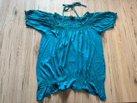 Schickes petrol T-Shirt mit Rüschen von Yessica Gr. 40/42 Nordrhein-Westfalen - Herne Vorschau
