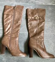 Braune Damenstiefel Gr. 38 (gefüttert) von Jumex München - Moosach Vorschau