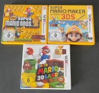 Super Mario Bros 2, Mario Maker 3DS & Super Mario 3D Land 3DS Bayern - Schweinfurt Vorschau